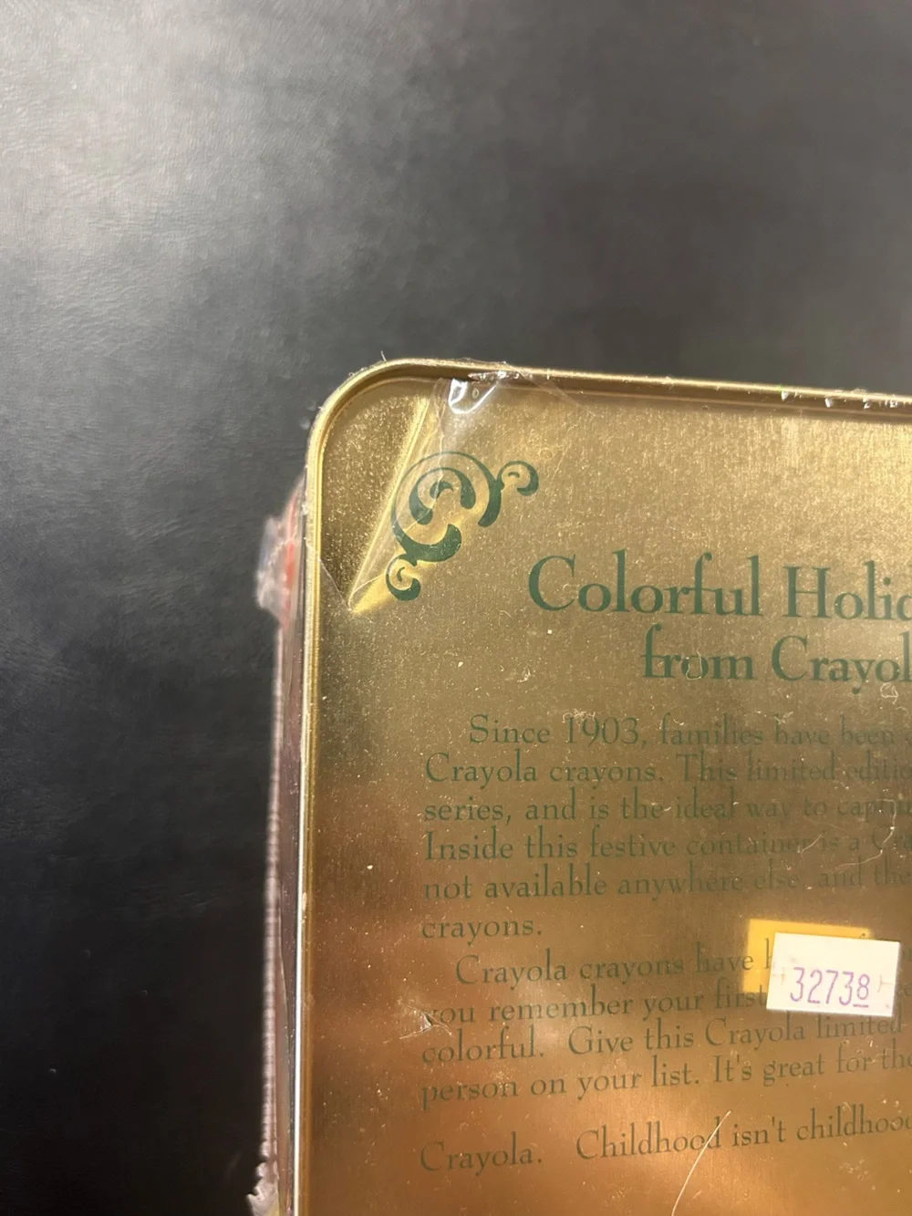 Crayola vintage tin